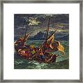 Christ On The Sea Of Galilee #8 Framed Print