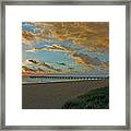 7- Juno Beach Pier Framed Print