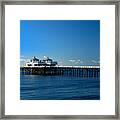 The Malibu Pier #7 Framed Print