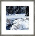 Wasatch Mountains In Winter #7 Framed Print