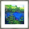 8 Mile Creek Lagoon - Bajool - Original Sold Framed Print