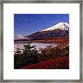 Mount Fuji In Autumn #8 Framed Print