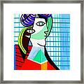Picasso By Nora #11 Framed Print