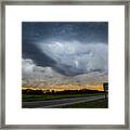 9th Storm Chase 2015 020 Framed Print