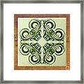 A Bunch Of Those Tiles With My #design Framed Print