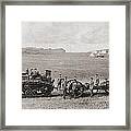 A Caterpillar Wheeled Traction Engine Framed Print