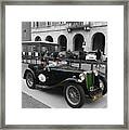 A Classic Vintage British Mg Car Framed Print