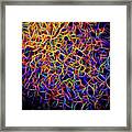 A Crowded Space Framed Print
