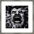 A Cry From The Dark Side Framed Print