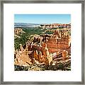 A Day In Bryce Canyon Framed Print