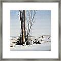 A Day In The Caledon Hills Framed Print