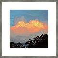 A Delicate Sky Framed Print