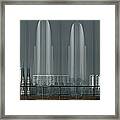 A Double Look. Framed Print