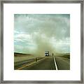 A Fine Kansas Day Framed Print