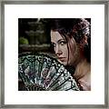 A Glance In The Night Framed Print