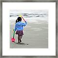 A Hard Day At The Beach - Achill, Mayo Framed Print