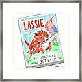 A Lassie Classic Framed Print