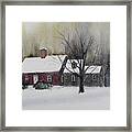 Snowy Afternoon Framed Print