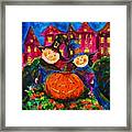 A Merry Halloween Framed Print