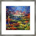 A Mystical Place With Figures Framed Print