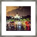 A Night In New Orleans Framed Print