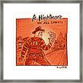A Nightmare On All Streets Framed Print