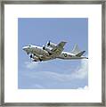 A P-3c Orion Aircraft Takes Framed Print