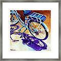 A Pedego Cruiser Bike Framed Print