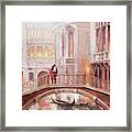 A Perfect Afternoon In Venice Framed Print
