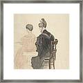 A Piano Lesson Framed Print