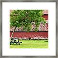 A Picnic For You And Me Framed Print