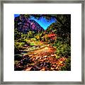 A Pleasant Place ... Framed Print