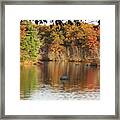 A Ripple In Time Framed Print
