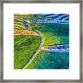 A Road Runs Through Framed Print