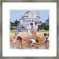 A Sand Castle For Nana Framed Print