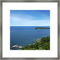 A View From Sugarloaf Mountain Framed Print