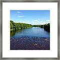 A View Of The River Ribble 2 Framed Print