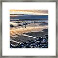 A Walk In The Evening Framed Print