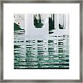 A Water Dance Of Whites Framed Print