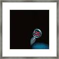 A Woman's Kiss Sealed Forever Framed Print