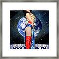 A Wonder Woman Framed Print