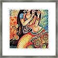Aanandinii And The Fishes Framed Print