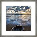 Abalone Swirl. Framed Print