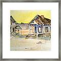 Abandoned Buildings Framed Print