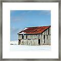 Abandoned Farm Site Framed Print