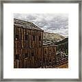 Abandoned Silver Mine Framed Print