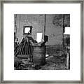 Abandoned Workshop Framed Print