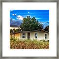 Abandoned Yellow House Framed Print