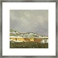 Abiquiu Band Of Gold Framed Print