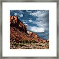 Abiquiu Red Rocks Framed Print